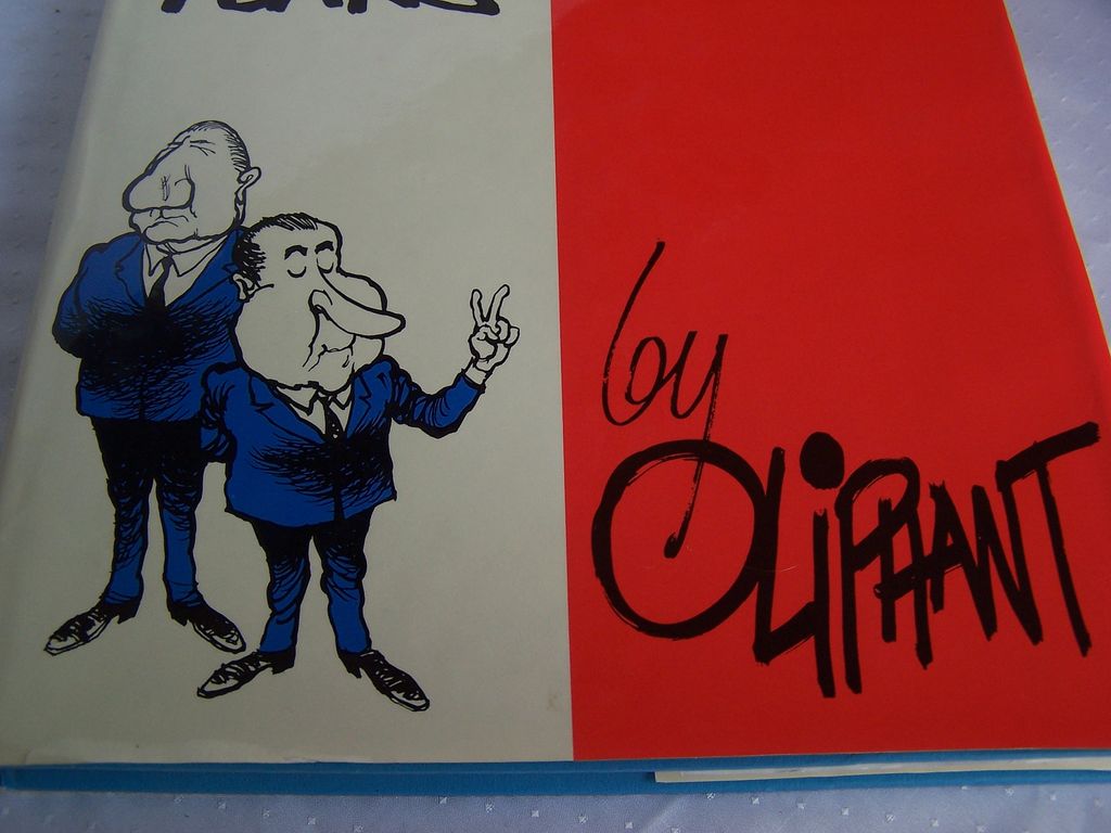 50% OFF Pat Oliphant Autographed "Four More Years" Political Humor Book by Pat Oliphant 50% OFF Pat Oliphant Autographed "Four More Years" Political Humor Book by Pat Oliphant