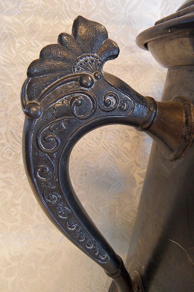 Antique Victorian Coffee Pot-Quadruple~Extra Large & Very Elegantly Decorated Antique Victorian Coffee Pot-Quadruple~Extra Large & Very Elegantly Decorated