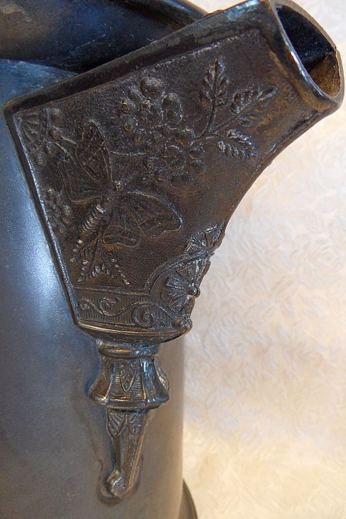 Antique Victorian Coffee Pot-Quadruple~Extra Large & Very Elegantly Decorated Antique Victorian Coffee Pot-Quadruple~Extra Large & Very Elegantly Decorated