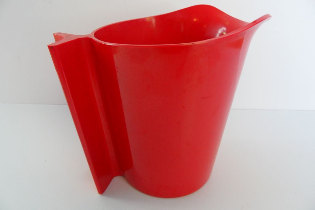 Danish Modern Mid Century RED Melamine Pitcher by T. Orskov & Co. Danish Modern Mid Century RED Melamine Pitcher by T. Orskov & Co.