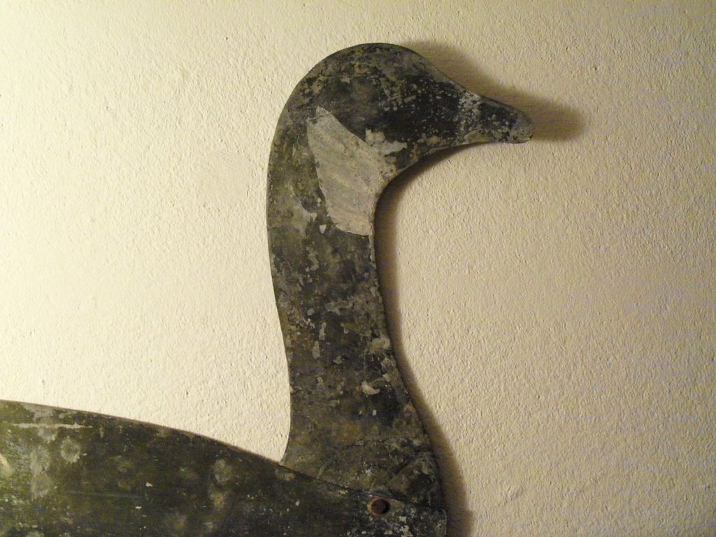 Canada Goose Tin Shadow Decoy - American Folk Art Canada Goose Tin Shadow Decoy - American Folk Art