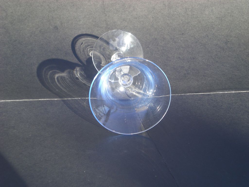 Cambridge Pretty Blue Elegant Depression "Stradivari" Glass Cambridge Pretty Blue Elegant Depression "Stradivari" Glass