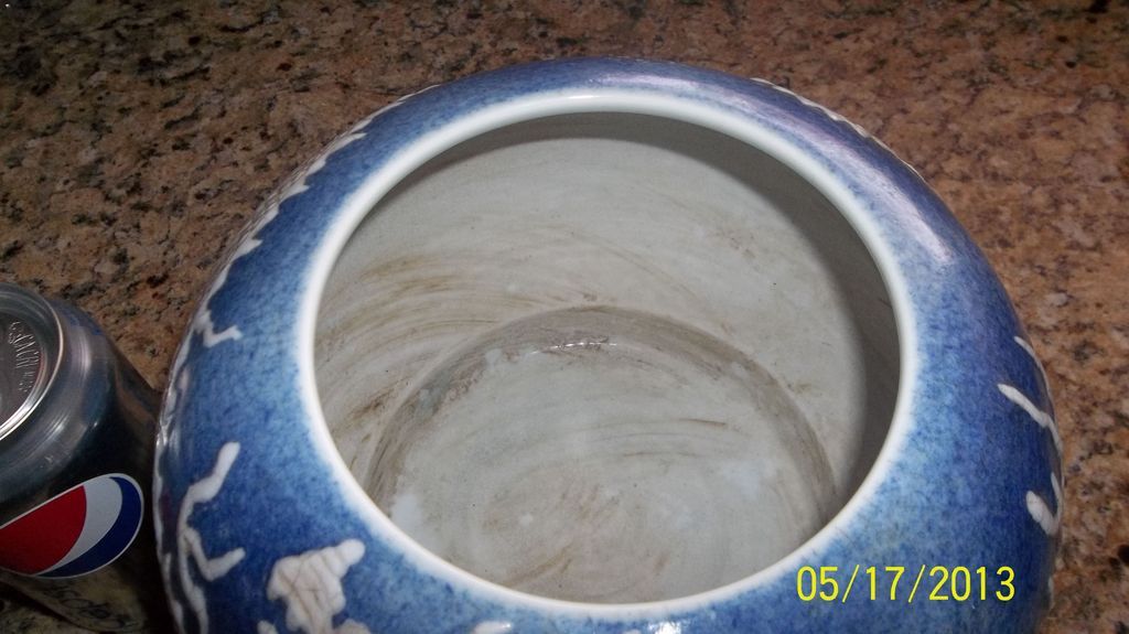 Outstanding Ming Dynasty blue & White Dragon Pottery Bowl 6 Character Mark Outstanding Ming Dynasty blue & White Dragon Pottery Bowl 6 Character Mark