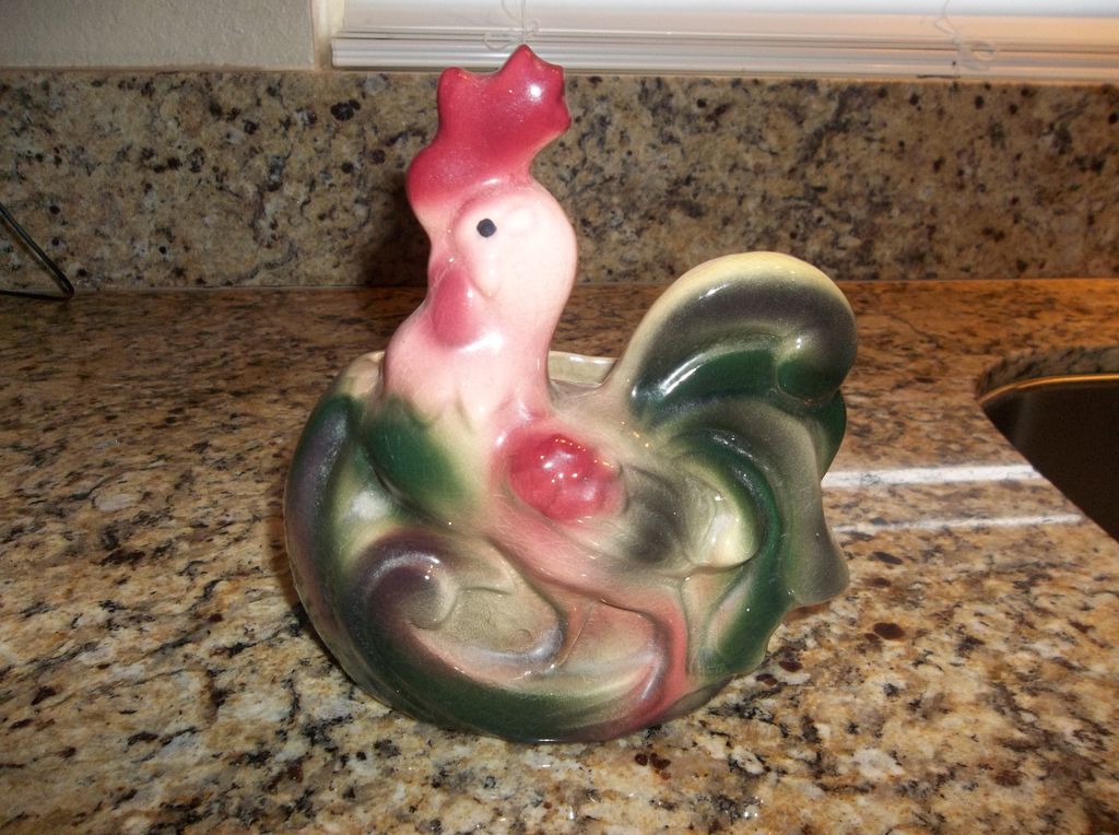 Royal Copley roster planter, Royal Copley roster planter,