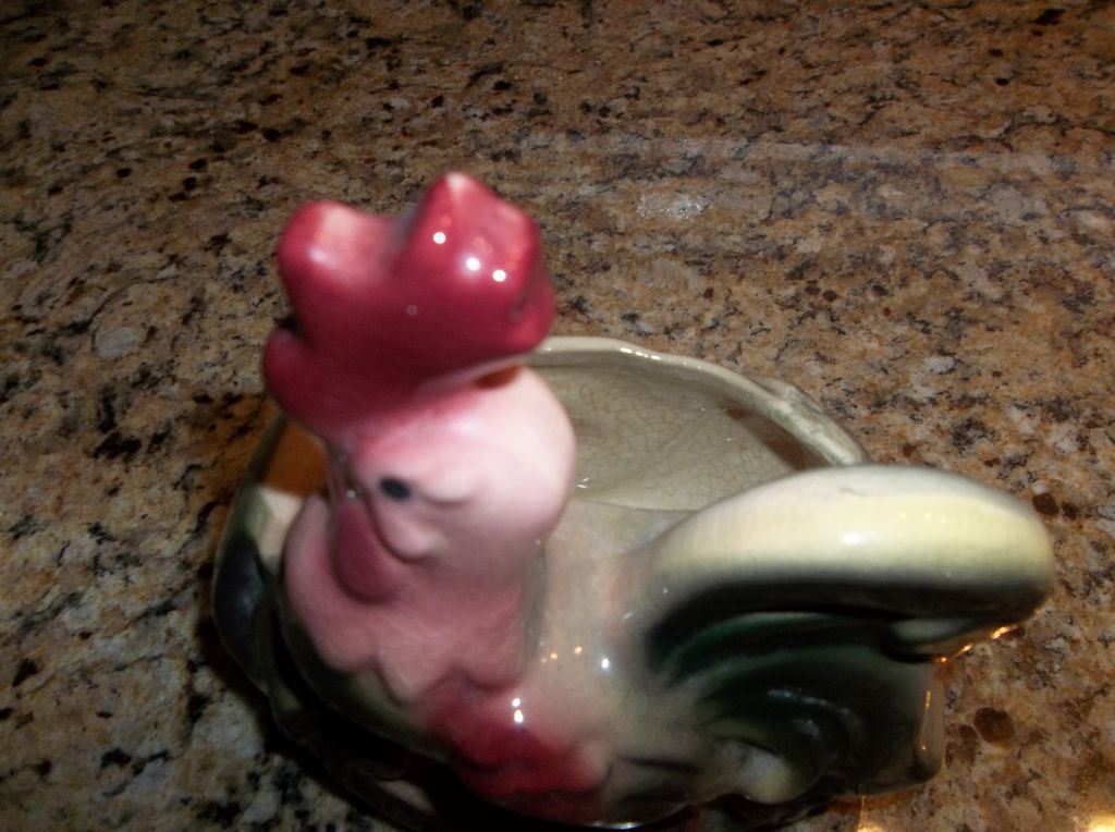 Royal Copley roster planter, Royal Copley roster planter,