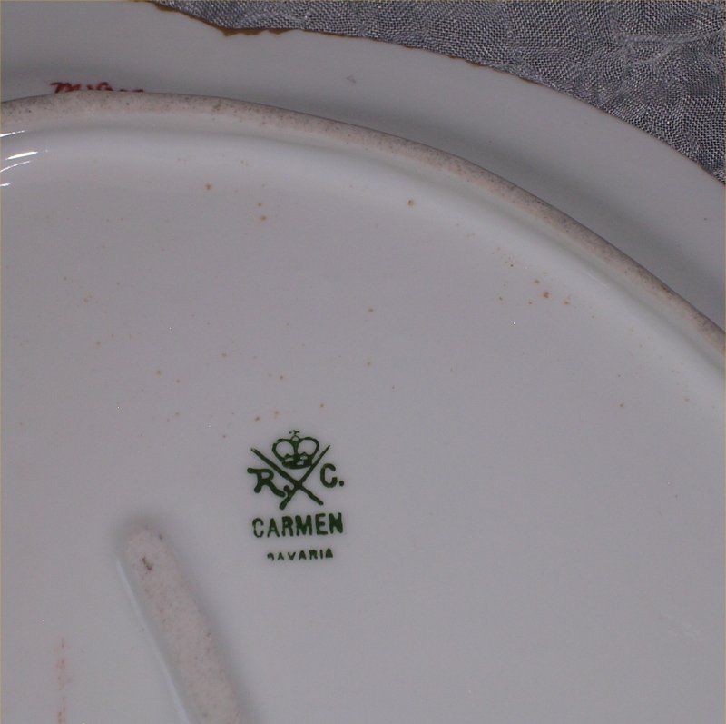 Porcelain Nappy/Candy Dish - Rosenthal Carmen Bavaria Porcelain Nappy/Candy Dish - Rosenthal Carmen Bavaria