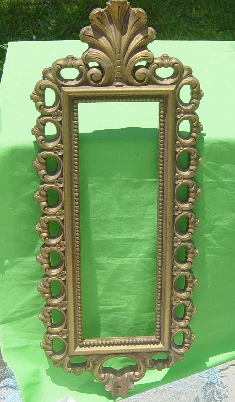 Vintage Homco 1976 Decorative Picture Frame Vintage Homco 1976 Decorative Picture Frame