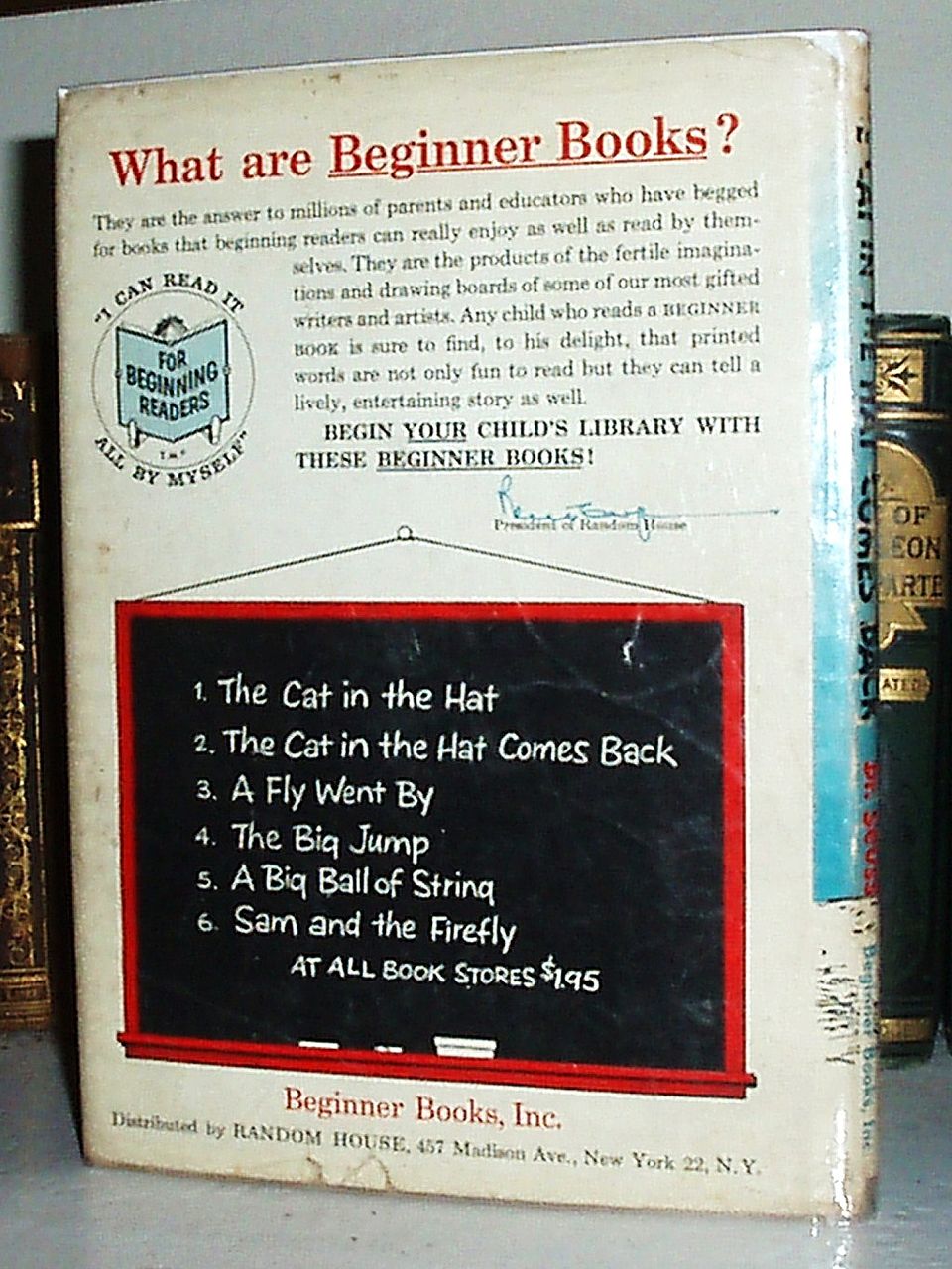 The Cat in the Hat comes Back 1958 1st /1st in DJ - Dr Seuss The Cat in the Hat comes Back 1958 1st /1st in DJ - Dr Seuss