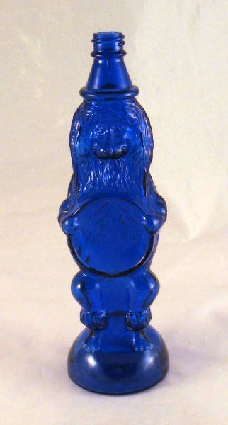 Cobalt Blue Sham-Poo Poodle Bottle 1933 Patent Cobalt Blue Sham-Poo Poodle Bottle 1933 Patent