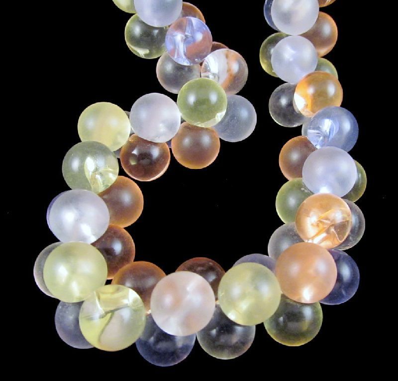 Monet "Wisteria" Pastel Bubble Necklace Bracelet Set Monet "Wisteria" Pastel Bubble Necklace Bracelet Set