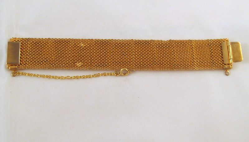 Victorian Revival Gold-tone Mesh 1970s Victorian Revival Gold-tone Mesh 1970s