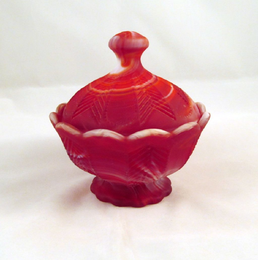 Imperial Red Slag Covered Box Panel Feather #1560 Satin Finish Imperial Red Slag Covered Box Panel Feather #1560 Satin Finish