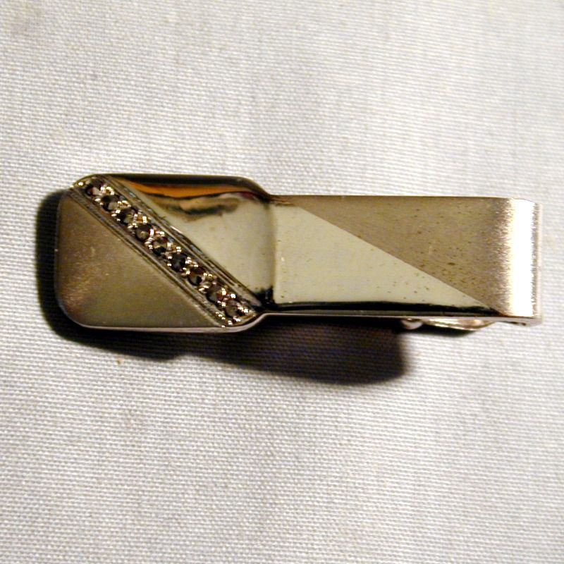 Vintage Boxed Set Sterling Silver Marcasite Cufflinks & Tie Clasp Vintage Boxed Set Sterling Silver Marcasite Cufflinks & Tie Clasp