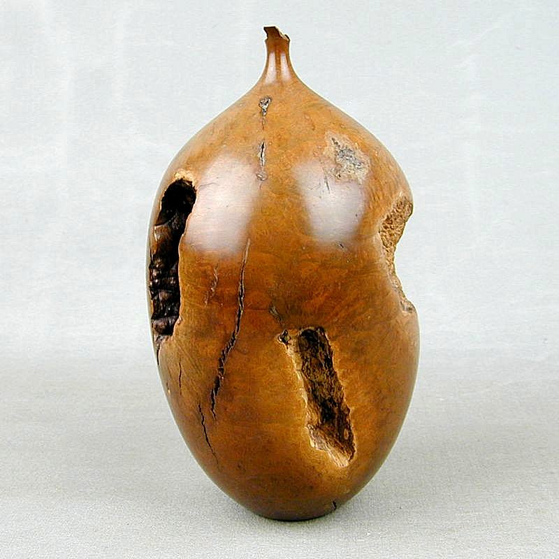 1981 Hap Sakwa Manzanita Burlwood Bud Vase Wood Sculpture 1981 Hap Sakwa Manzanita Burlwood Bud Vase Wood Sculpture