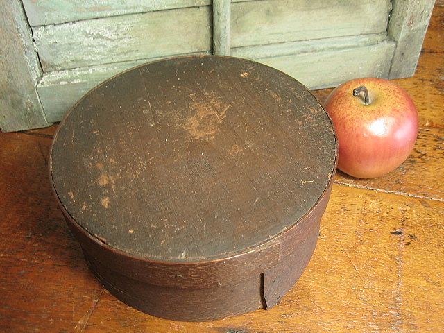 Great Granny's Early Old Bentwood Primitive Farmhouse Pantry Box Great Granny's Early Old Bentwood Primitive Farmhouse Pantry Box