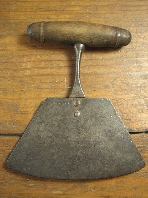 Medium Size Early Old Primitive Farmhouse Kitchen Chopper Medium Size Early Old Primitive Farmhouse Kitchen Chopper