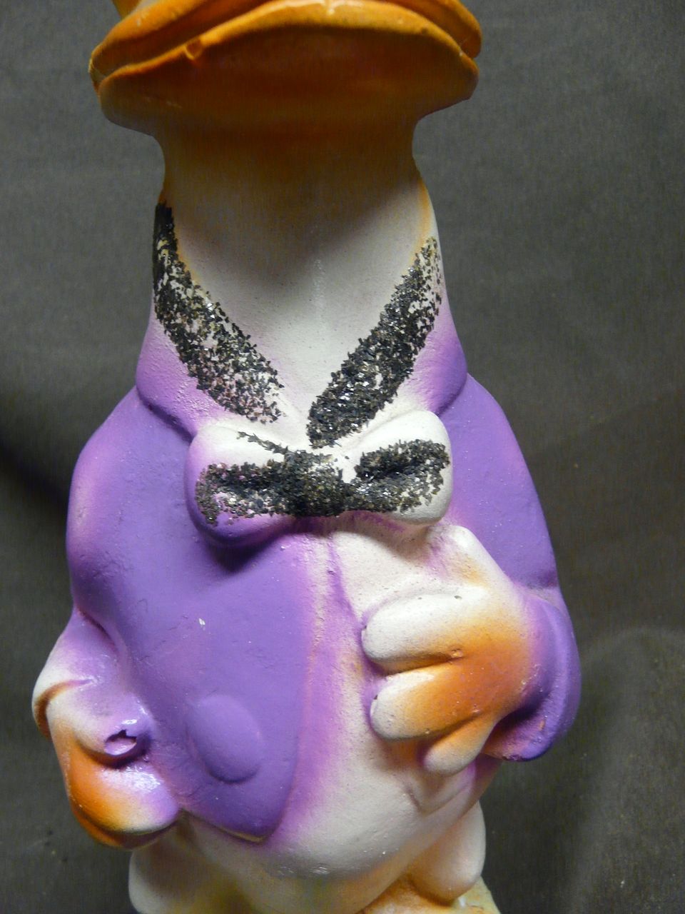 Vintage Chalk Donald Duck Figure Vintage Chalk Donald Duck Figure
