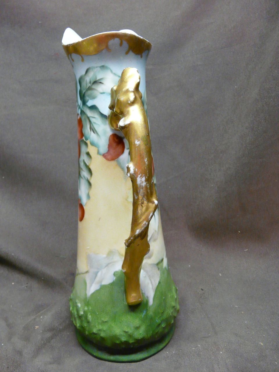 Tressemann & Vogt Limoges France Hand Painted Ewer / Pitcher Tressemann & Vogt Limoges France Hand Painted Ewer / Pitcher
