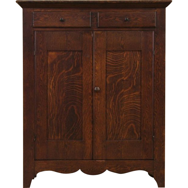 Pantry Country Antique jam Grained 1900 Jelly Safe,  Oak cupboard from   Cupboard vintage Pie