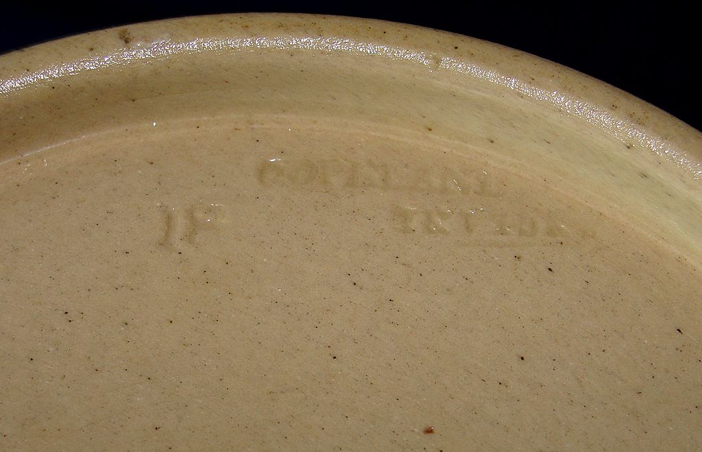 Antique Copeland Spode Stoneware light brown/tan Jasper "Dancing Hours" JUG Antique Copeland Spode Stoneware light brown/tan Jasper "Dancing Hours" JUG