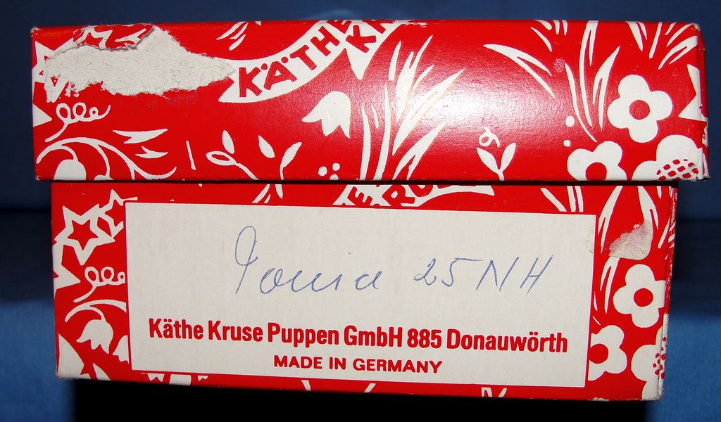 Rare Mint in Box Black Daumlinchen Kathe Kruse Girl Doll Rare Mint in Box Black Daumlinchen Kathe Kruse Girl Doll