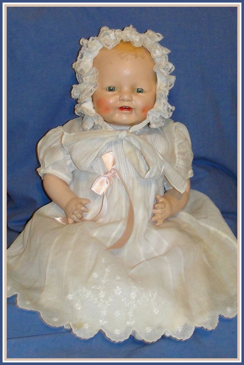 Chubby 1928 Baby Dimples Doll by Horsman - as is Chubby 1928 Baby Dimples Doll by Horsman - as is