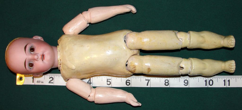 Pert 11-1/2" German bisque doll - Armand Marseille Pert 11-1/2" German bisque doll - Armand Marseille