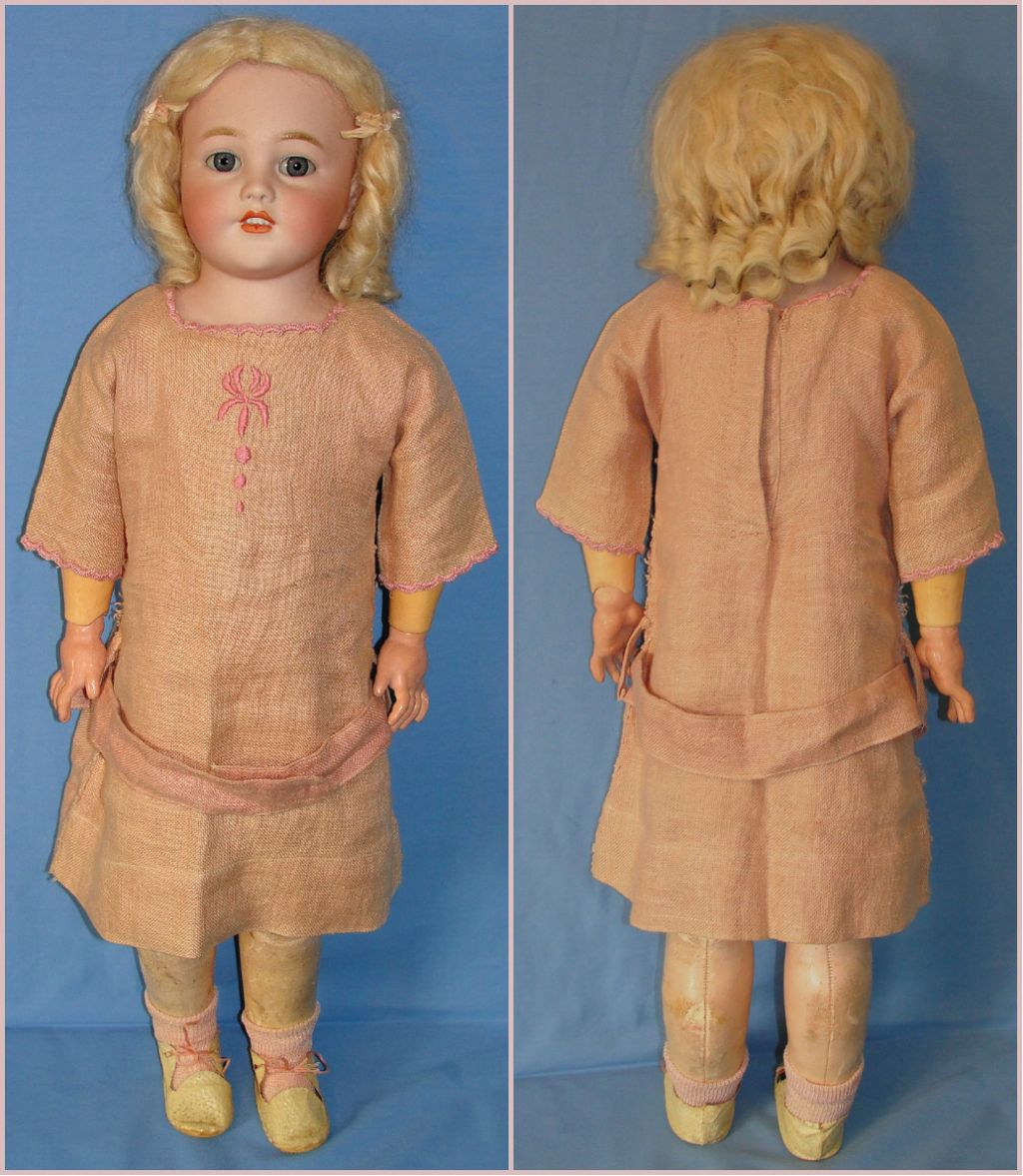 Beautiful 26" Simon & Halbig Antique Bisque Child Doll Beautiful 26" Simon & Halbig Antique Bisque Child Doll