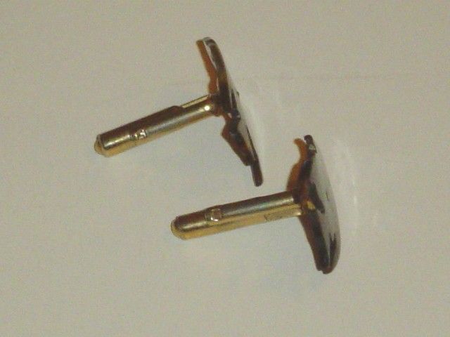 Tortoise Shell Cuff Links Tortoise Shell Cuff Links