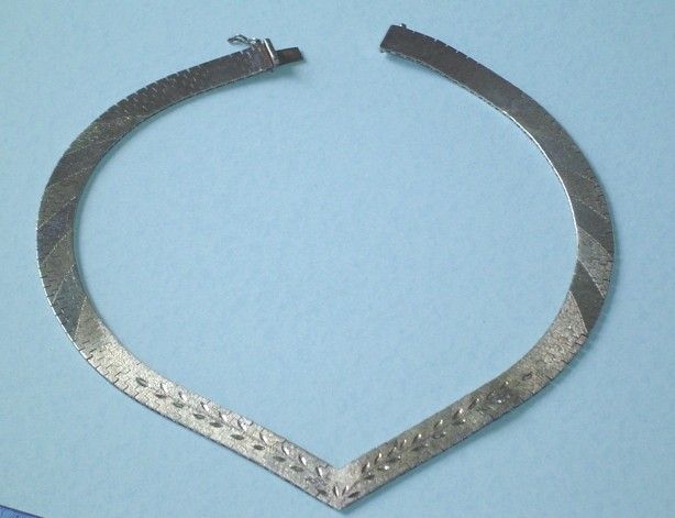 Vintage Sterling Silver Articulated Necklace Vintage Sterling Silver Articulated Necklace