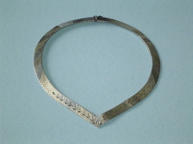 Vintage Sterling Silver Articulated Necklace Vintage Sterling Silver Articulated Necklace