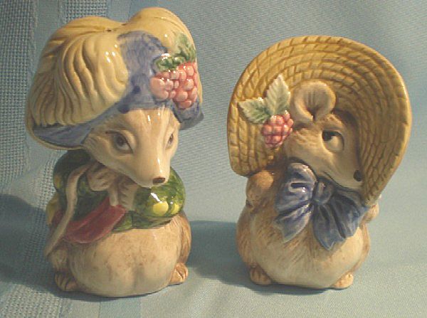 Fitz & Floyd Mice Salt and Pepper Shakers Fitz & Floyd Mice Salt and Pepper Shakers