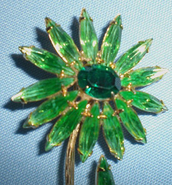 Juliana Green Rhinestone Flower Pin Juliana Green Rhinestone Flower Pin
