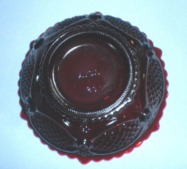 Avon Cape Cod Ruby Red Dessert/Fruit Bowls Avon Cape Cod Ruby Red Dessert/Fruit Bowls