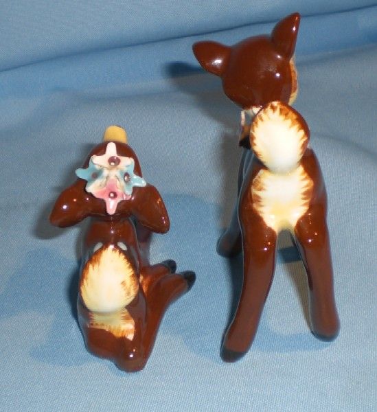 Adorable Vintage Deer Bambi-Like Salt and Pepper Shakers Adorable Vintage Deer Bambi-Like Salt and Pepper Shakers