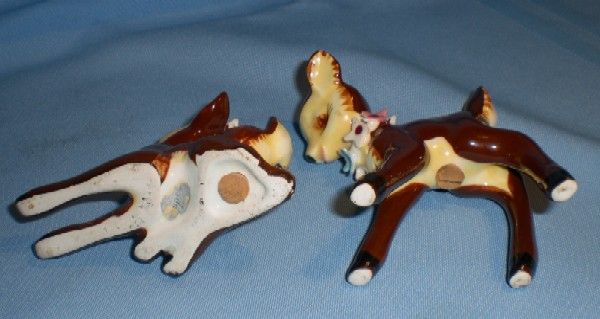 Adorable Vintage Deer Bambi-Like Salt and Pepper Shakers Adorable Vintage Deer Bambi-Like Salt and Pepper Shakers