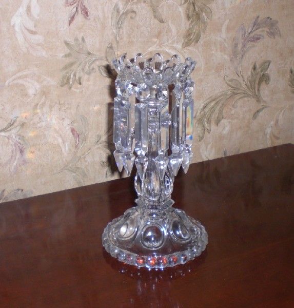 Baccarat Medaillon Candlesticks/Candle Holders with Hurricane Shades Baccarat Medaillon Candlesticks/Candle Holders with Hurricane Shades