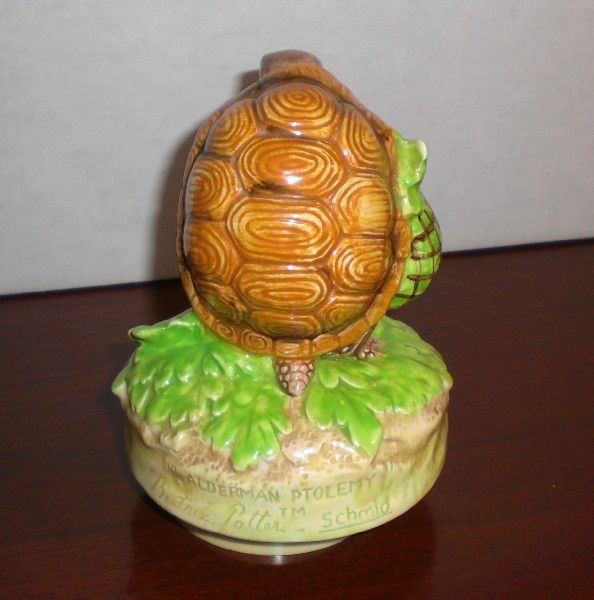 Beatrix Potter Mr. Alderman Ptolemy Schmid Music Box Beatrix Potter Mr. Alderman Ptolemy Schmid Music Box