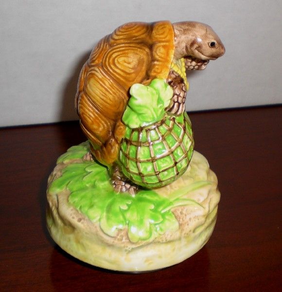 Beatrix Potter Mr. Alderman Ptolemy Schmid Music Box Beatrix Potter Mr. Alderman Ptolemy Schmid Music Box