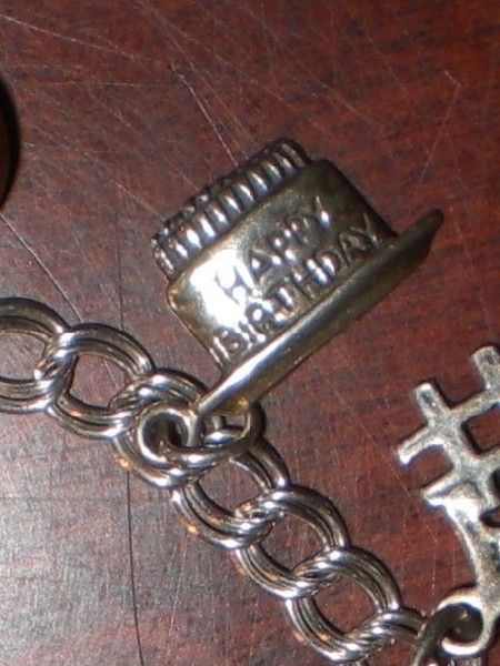 Sterling Silver Charm Bracelet - 6 Charms Sterling Silver Charm Bracelet - 6 Charms