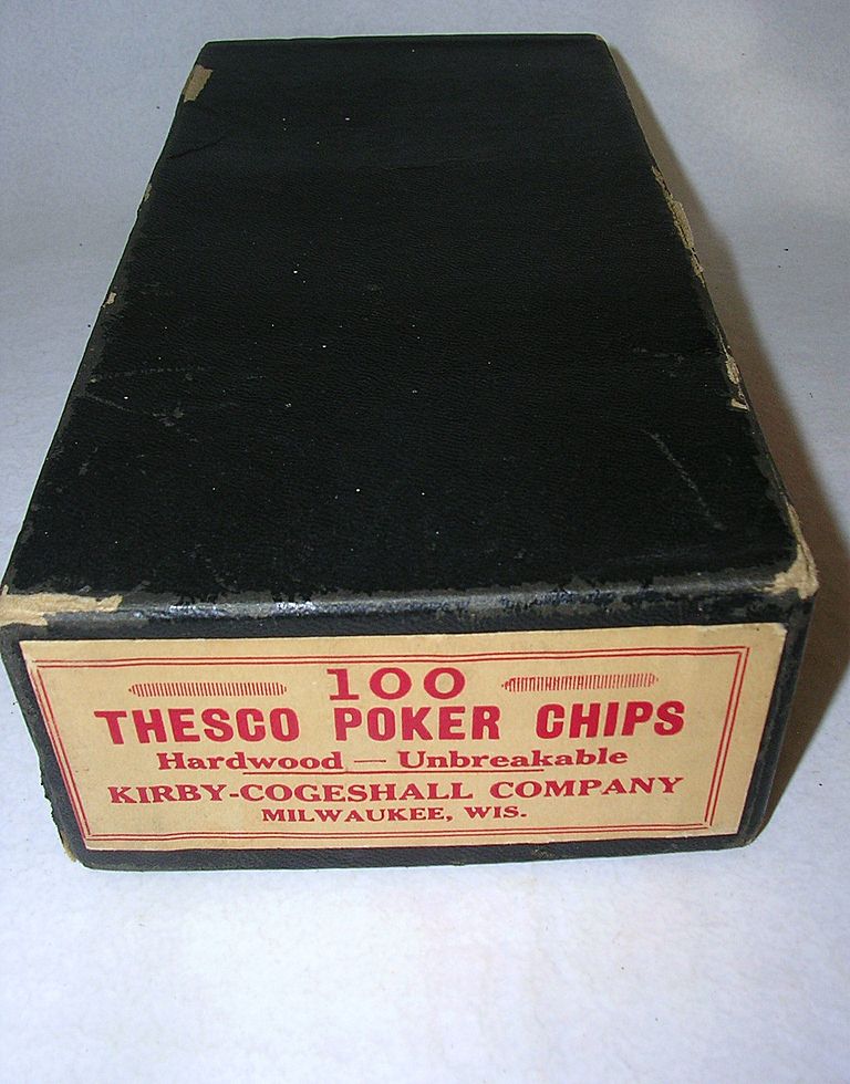 Antique poker chips identification
