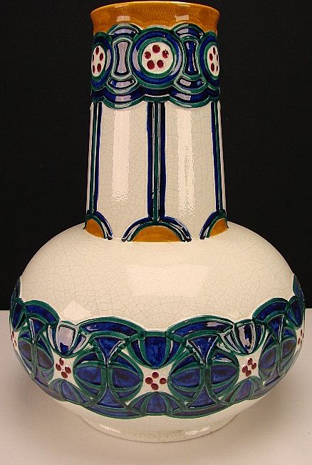 Jugendstil Rorstrand Pottery Vase Dessin Alf Wallander Jugendstil Rorstrand Pottery Vase Dessin Alf Wallander