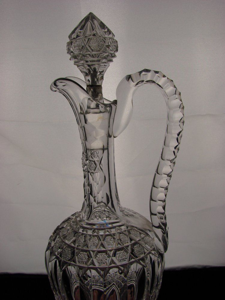 Antique ABP Cut Glass Crystal Decanter Antique ABP Cut Glass Crystal Decanter