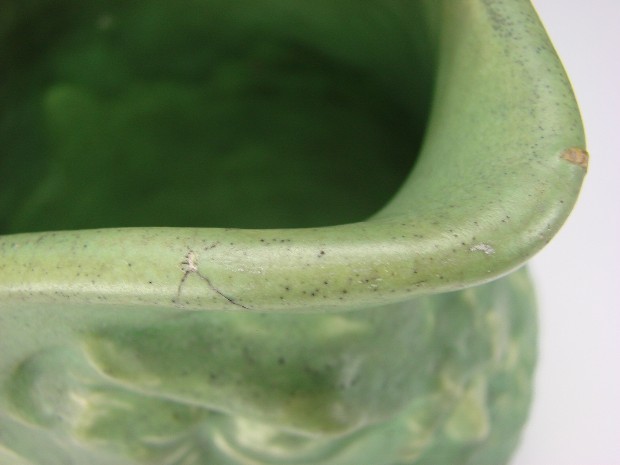 BIG Rookwood c1907 Arts Crafts Matte Green Owl Pottery Figural Pitcher Jug BIG Rookwood c1907 Arts Crafts Matte Green Owl Pottery Figural Pitcher Jug