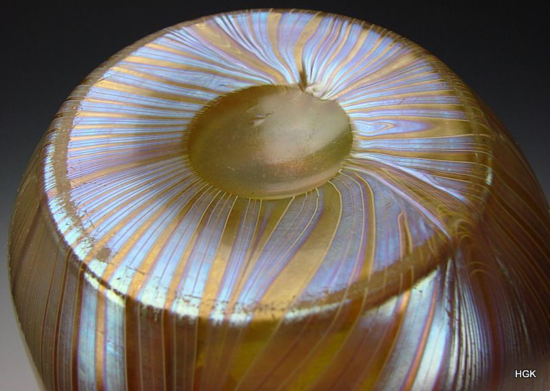 Loetz Phanomen Gre 7501 Iridescent Art Nouveau Glass Vase Loetz Phanomen Gre 7501 Iridescent Art Nouveau Glass Vase
