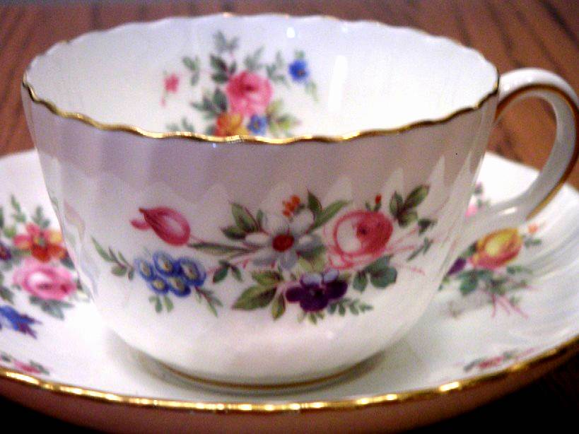 Minton Marlow Cup & Saucer Set Minton Marlow Cup & Saucer Set