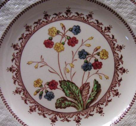 (7) 7 & 7/8" Salad/Dessert Plates Spode Cowslip Pattern (7) 7 & 7/8" Salad/Dessert Plates Spode Cowslip Pattern