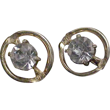 Large Bright Rhinestone Earrings Large Bright Rhinestone Earrings