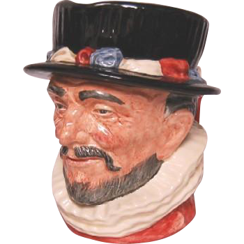 Royal Doulton Beefeater Large Character Jug D 6206 Royal Doulton Beefeater Large Character Jug D 6206