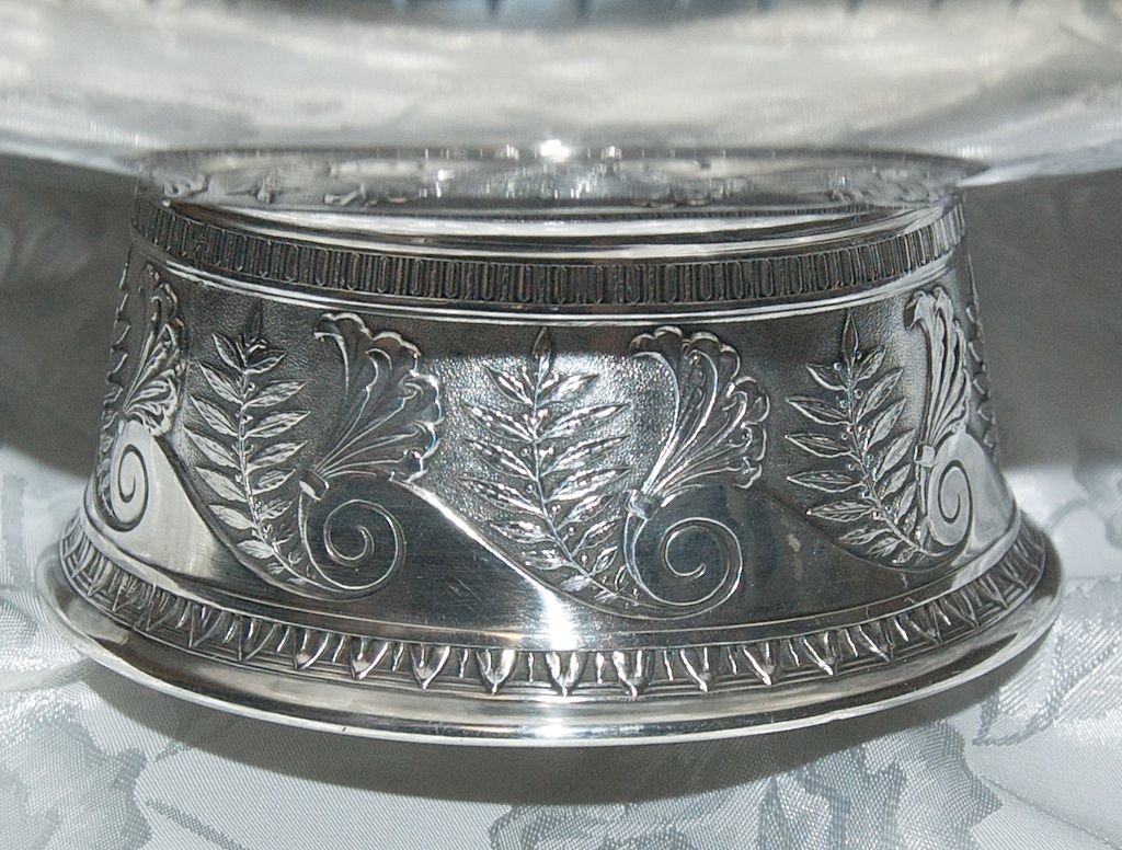 Massive & Heavy Early 1877 Renaissance Revival Gorham Sterling Footed Bowl Massive & Heavy Early 1877 Renaissance Revival Gorham Sterling Footed Bowl
